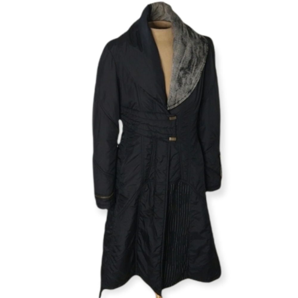 Vintage OHDD Puffer & Denim Detail Coat
